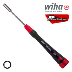 Precision Specialty Tools - NUTDRIVER PICOFINISH HEX 4mm x 160mm LENGTH WIHA | 42450(265P)