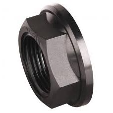 AIP - Back Nut Black Nyglass BSP - 1/2" | 27-360-008 | AIPBN15