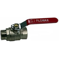 AIP - Ball Valve Brass M & F S/steel Lever Handle Red General Purpose Bspt/bspp - 1-1/2" | 25-061-024 | BV38MF