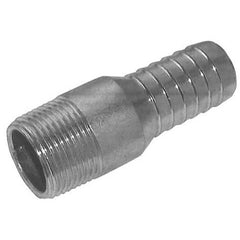 AIP - Hosetail Combination Nipple Zinc Plated Steel - 1" x | 22-001-016-016 | CN25NPT