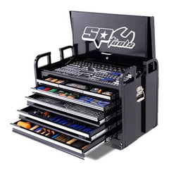 SP Tools - Off Road Series Field Service Tool Kit 321 Piece Metric/SAE - Black/Chrome | SP50118