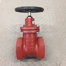AIP - Gate Valve Cast Iron Resilient Seat EPDM Os & Y Rising Stem Flanged Table E - 6" | 25-876-096 | CIGV150