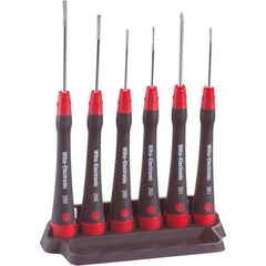 Precision Specialty Tools - SCREWDRIVER SET WIHA PRECISION SLOTTED & PHILLIPS | 00503(260PK6)