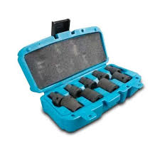 Makita - Driving Accessory Impact Socket Set 9Pc Imperial - 1/2 Square Drive | T-01208