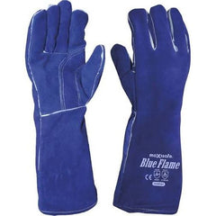 Maxisafe - Blue Flame Premium Kevlar Stitched Welders glove | GWB163-01