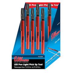 Precision Specialty Tools - Pen Light LED with Magnetic Pick Up Tool Ullman 6PK Display | PLP2-6PK