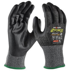 Maxisafe - G-Force Cut D Nitrile coated gloves - Large Brown | GKH197-09-01