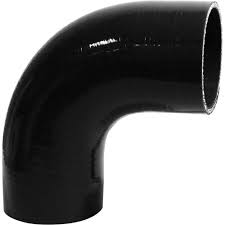 Hardie Hose - Black Silicone Elbow Black 90° 89mm (3-1/2") | AH-SE90089BK