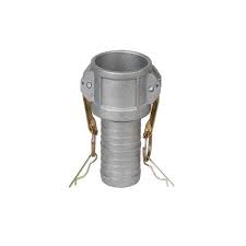 AIP - Flange Aluminium Segmented Hosetail (fixed) C/w Clamp Table E - 8" | 21-914-128 | PACFXDFLG200