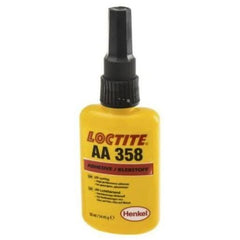 Loctite Acrylic Adhesive - UV Cure - Glass Bonder - 50ml Bottle | AA-358-050ML/LOCTITE