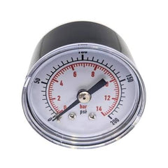AIP - Gauge Pressure S/steel Dry 1100kpa / PSI Bottom Entry BSPT - 50mm x 1/8" | 28-410-05l2-0160 | PG2DLM160