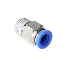 AIP - Pushfit Union Nickel Plated Tube Joiner - 1/4" | 32-504-004 | PF4NP04