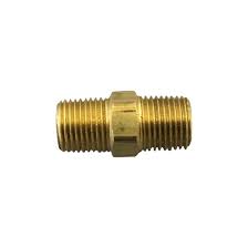 AIP - Nipple Hex Brass Cast BSPT - 1-1/2" X | 50-006-024 | HN40