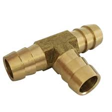 AIP - Hosetail Male Branch Tee Brass - 1/2" H/t X BSPT | 22-312-008-008 | BFP120808