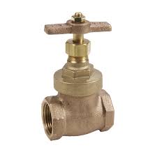 AIP - Gate Valve Brass T Handle Watermark BSP - 1/2" | 25-204-008 | TGVT12