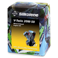 Fuchs - SILKOLENE V-Twin 20W-50 Motorcycle Engine Oil 4L Cub | 602013835
