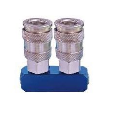 AIP - Quick Release Coupler - Nitto Style Airline Spreader / Manifold - Multi 2-way | 30-005-020sm-2 | SMVPFT