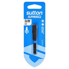 Sutton Tools - 50mm Bit Adaptor S240 Supatorq HEX to Socket 3/8" 1Pk | S240H01BC