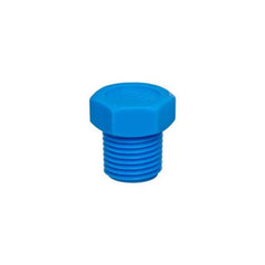 AIP - Plug Blue Nylon Hex BSPT - 1/2" | 58-572-008 | TEF6408