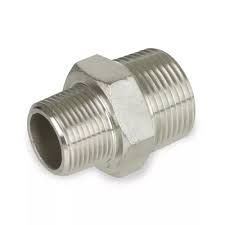 AIP - Nipple Hex 316 S/steel BSPT - 3/8" X | 54-000-006 | SSHN10