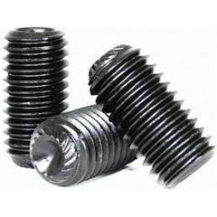 BBI - 3/16"-24x3/16" Bsw Bs2470 Knurled Cup Point - Imperial Grub (socket Set) Screw Knurled Cup Point Thermal Black - Bsw | 111917
