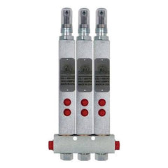 Alemlube - Asl-1-R5 Standard Volume Three Stage Grease Injector Manifold | ASL-M3A-000-R5
