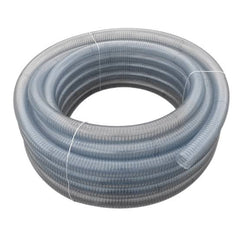 AIP - PVC Suction Powaflex Food & Bev Flexisteel Clear / Wire - 19mm x 100mtr | 02-602-019-100 | FSFC19100