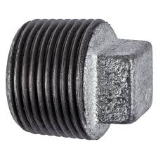 AIP - Plug Gal Steel Hex BSPT - 3/8" | 52-370-006 | GSP10