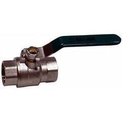 AIP - Ball Valve Brass F & F S/steel Lever Handle Green General Purpose BSPT - 1" | 25-004-016 | AFBVSSHN25