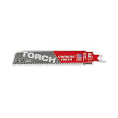 Milwaukee - Sawzall the Torch with Carbide Teeth 150mm 6" 8TPI Blade 1 Pack | 48005201