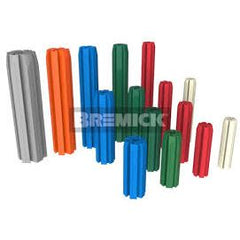 Bremick - Wall Plug PVC Frame White 5 x 25mm (Box of 500)
