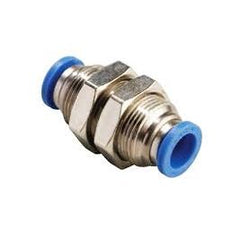 AIP - Pushfit Union Plastic Tube Joiner Bulkhead - 3/8" | 32-331-006 | PF3106