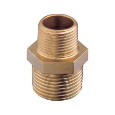 Hardie Hose - #73 Brass Cast Reducing Nipple 3 x 2 | BF-73-4832