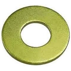 BBI - 3/4" - Imperial Uss Thru-hardened Flat Washer Zinc-yellow Cr+6 - Large OD | 353400