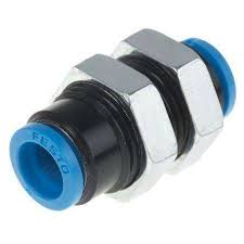 AIP - Pushfit Union Plastic Tube Joiner Bulkhead - 8mm (5/16) | 32-231-008 | PFM3108