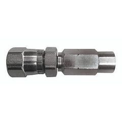 Alemlube - 8.3mm Reusable 7/16" Jic Hose End With Sleeve | BT0544