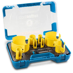 Sutton Tools - 19-102mm Holesaw H127 TCT Multi-purpose Carpenter Set 8Pc | H127MP6