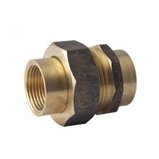 Hardie Hose - #85 Brass F/F Barrel Union 1/2" BSP | BF-85-08