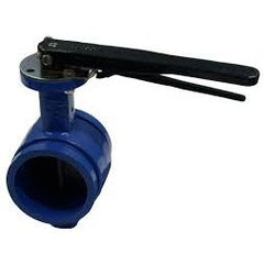 AIP - Butterfly Valve Cast Iron Shouldered EPDM Lever Operated - 6" | 25-825-096 | BFVLS150