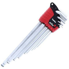 Precision Specialty Tools - HEX KEY BALL END SET 9 PCE WIHA METRIC | 03879(369H9B)