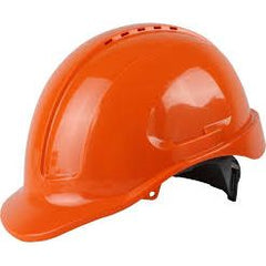 Maxisafe - Vented Hard Hat, Ratchet Harness - Orange | HVR580-O
