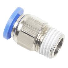 AIP - Pushfit Conn. Plastic Straight Male BSPT - 1/2" X | 32-303-008-008 | PF30808