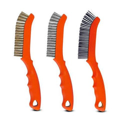 SP Tools - 254mm Workshop Brush Wire 3 Piece Set - 4 x 16 Row | SP30892