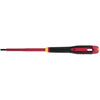 Bahco - ERGO Handled Screwdriver - Insulated to V Slotted - 222mm Blade 100mm - 3.5mm Tip | BE-8230S