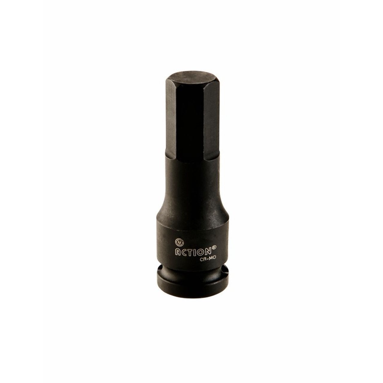 Action 17mm 1/2" Drive 6-point Metric Standard Wheel Nut Impact Socket - Plastic Sleeve & Stop