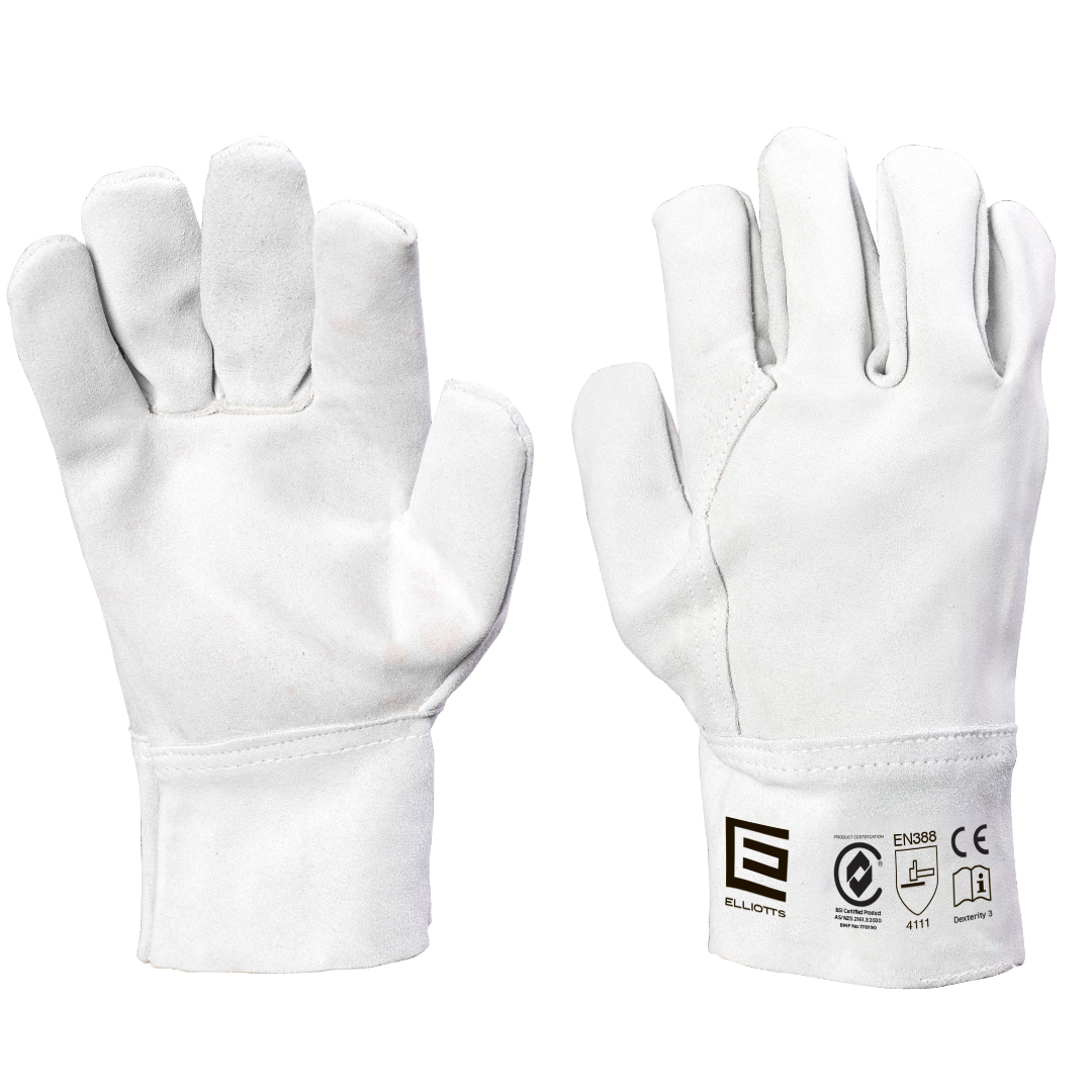 Elliotts - Chrome Leather Glove - Wrist Length (Pack of 120) | J11-120