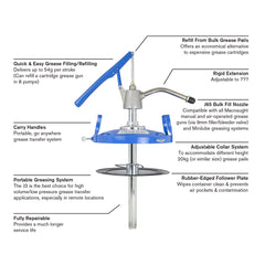 Macnaught - Manual Grease Transfer Pump