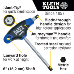 Klein Tools - 8PC 6" METRIC J-MAN TH SET | A-JTH68M