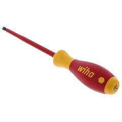 Wiha - Screwdriver, Slotted 6.0mm x 150mm, Softfinish, VDE 1000V Insulated | WH-47161