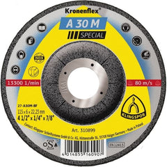 Klingspor -  A 30 M Special Kronenflex® Grinding discs for Stainless Steel